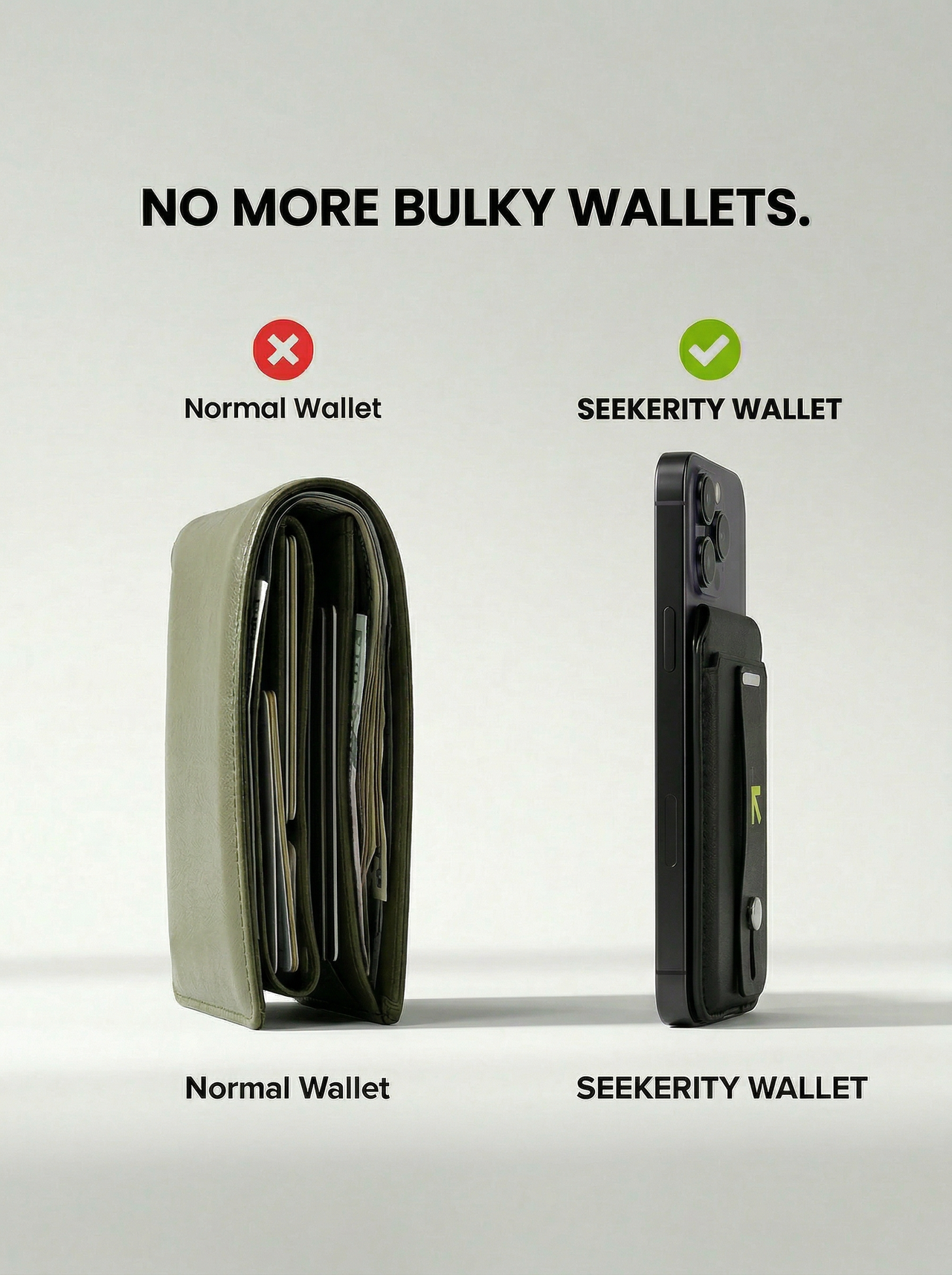 Smart Foldable Mag Safe Wallet