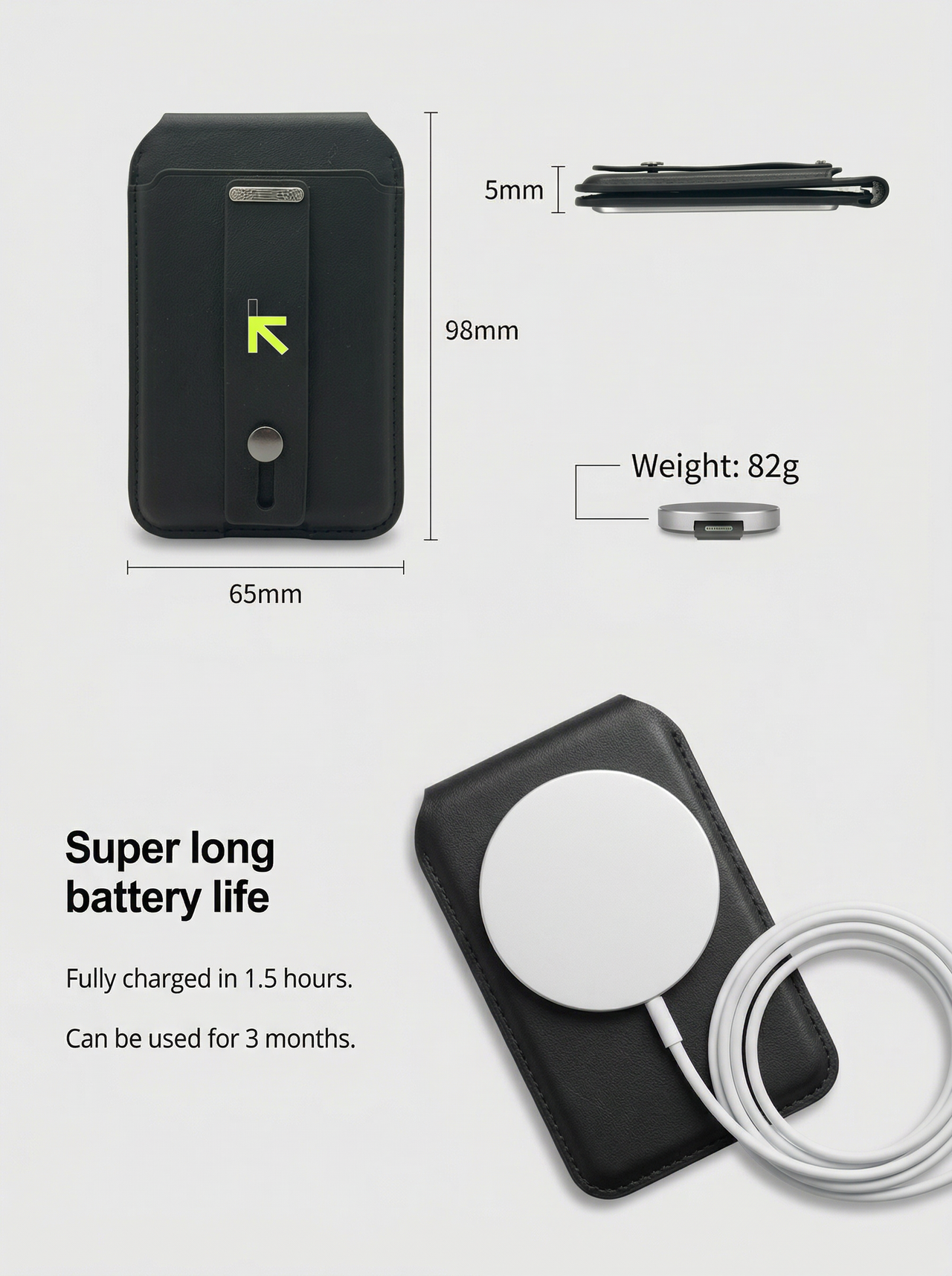 Smart Foldable Mag Safe Wallet