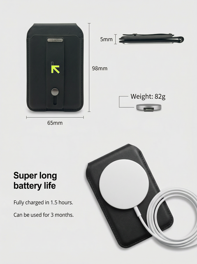 Smart Foldable Mag Safe Wallet