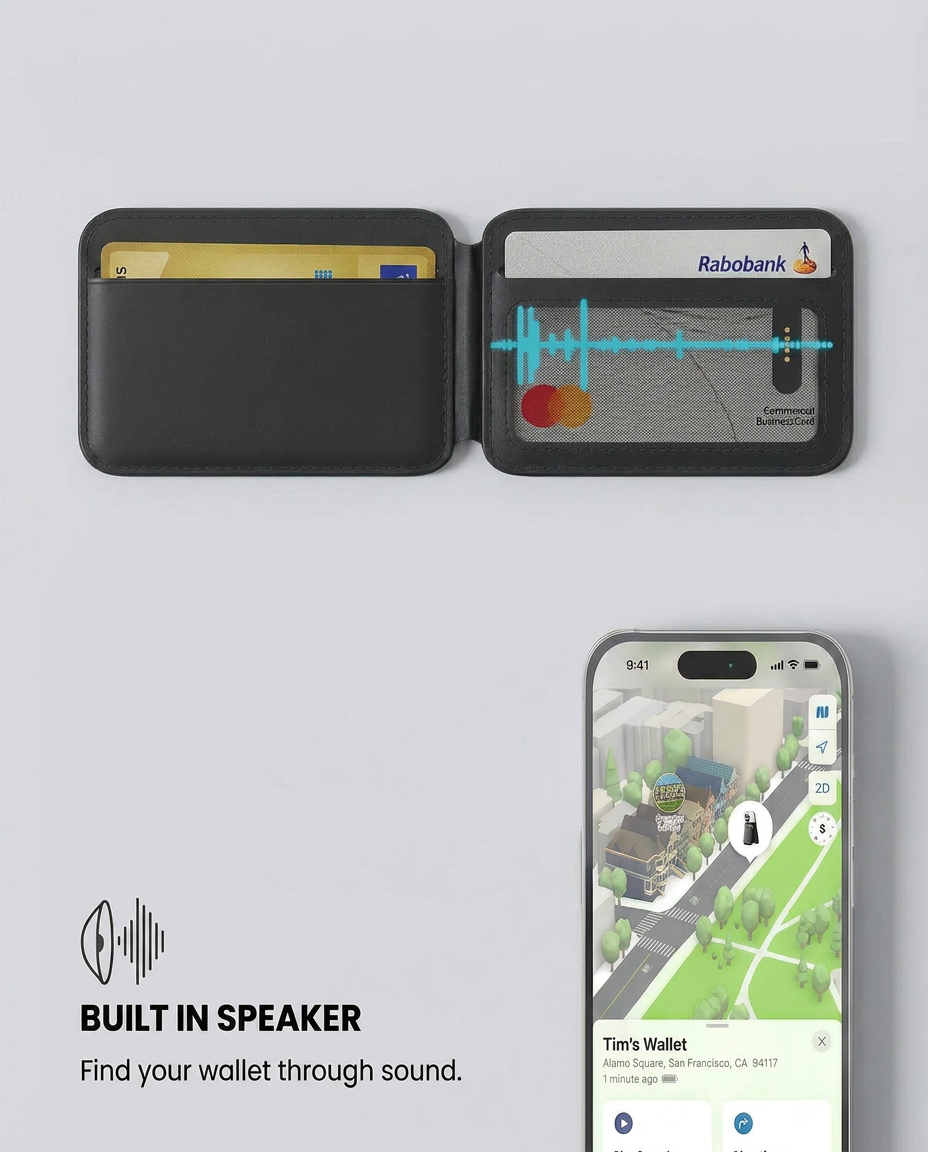Smart Foldable Mag Safe Wallet
