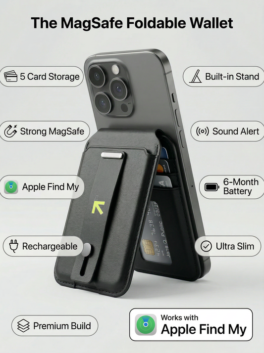 Smart Foldable Mag Safe Wallet