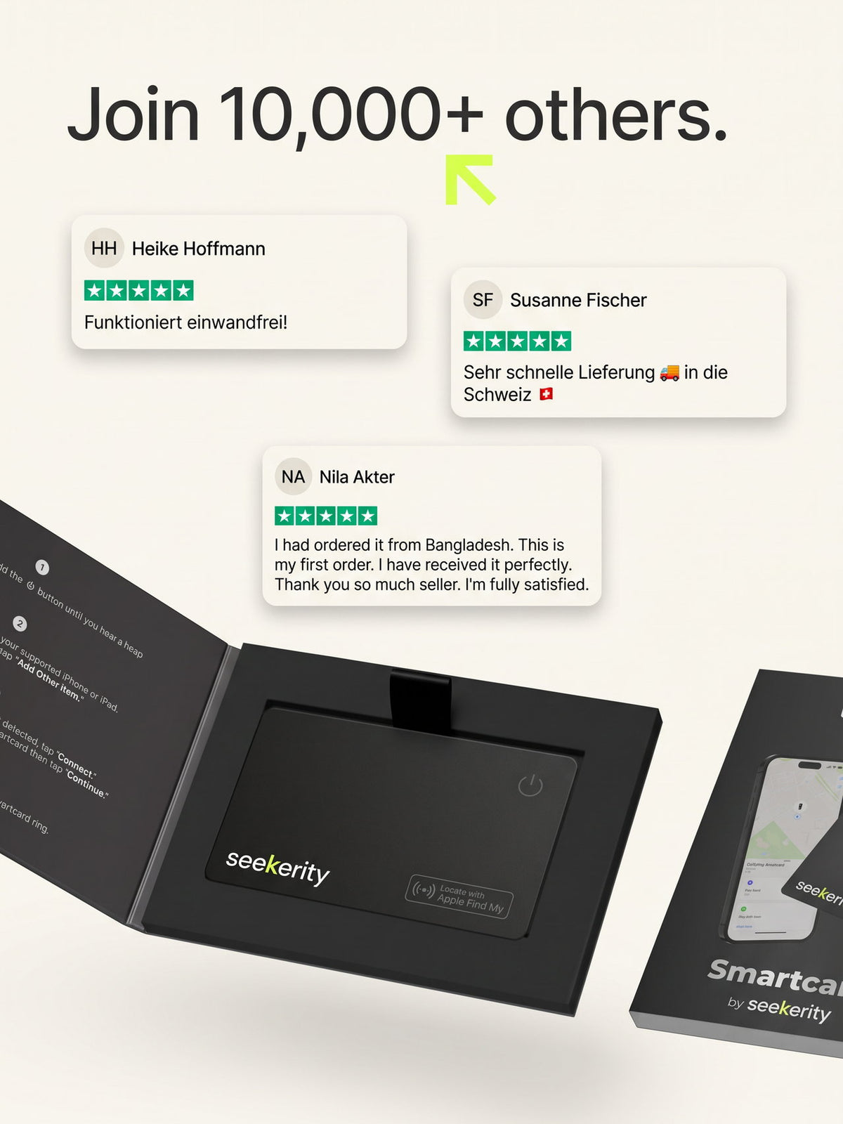 Intelligente Tracking-Karte